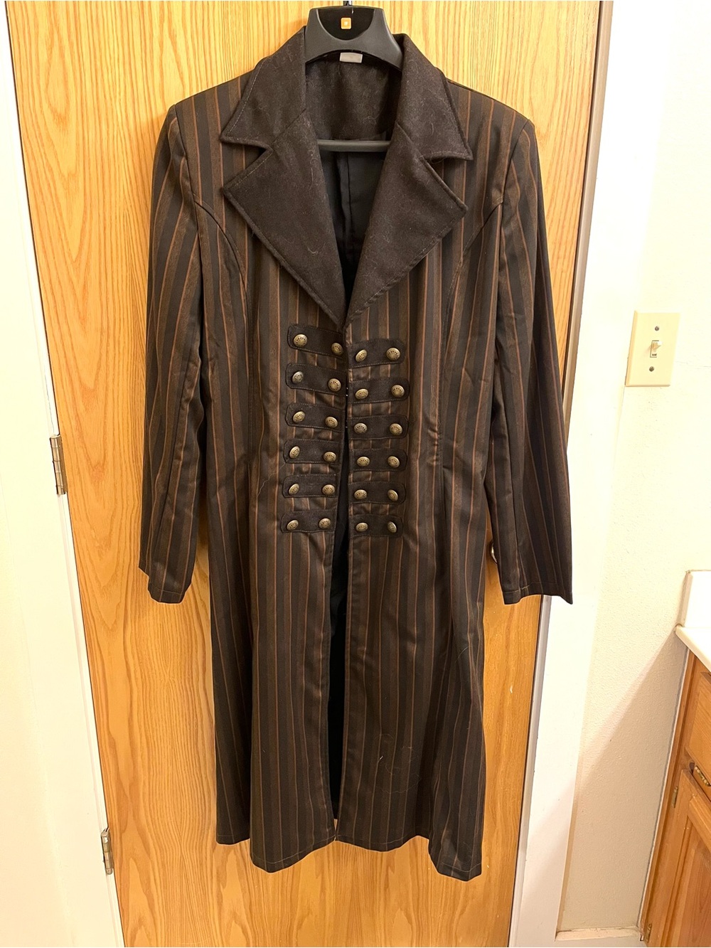 Steampunk Trench Coat Brown